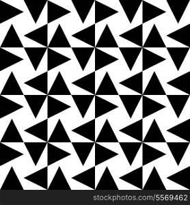 Vector Abstract Seamless Triangles Background