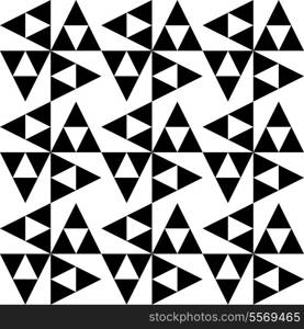 Vector Abstract Seamless Triangles Pattern