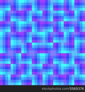 Vector Abstract Seamless Turquoise Pattern