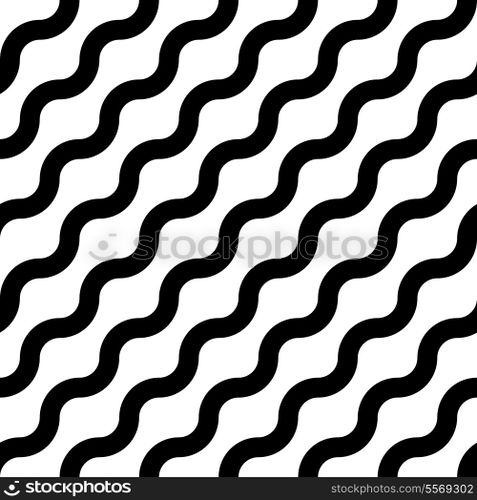 Vector Abstract Seamless Wave Pattern