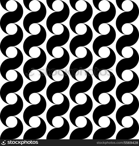 Vector Abstract Seamless Wave Pattern