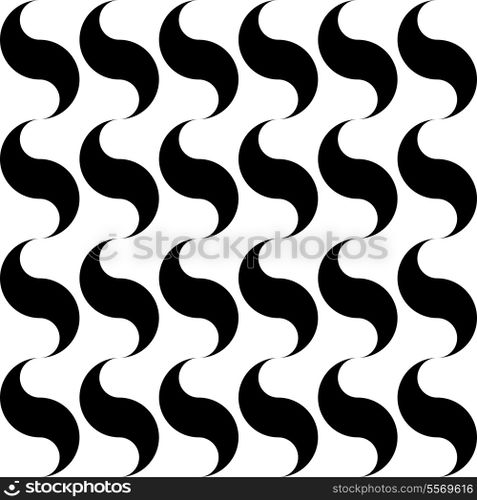 Vector Abstract Seamless Wave Pattern