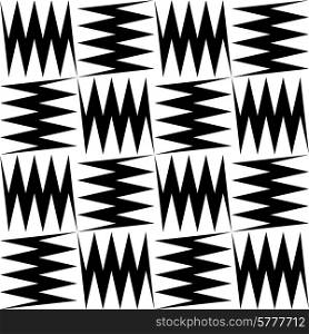 Vector Abstract Seamless Zig Zag Pattern