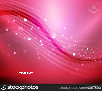 Vector abstract shiny lines background