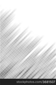 ""Vector abstract silver background with square; clip-art""