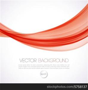 Vector Abstract smoky waves background. Template brochure design. Abstract curves line background. Template brochure design