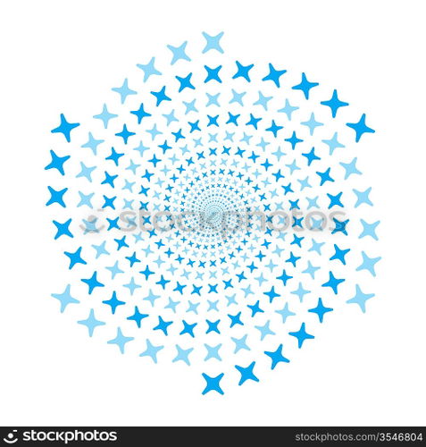 Vector Abstract Snowflake or Pattern