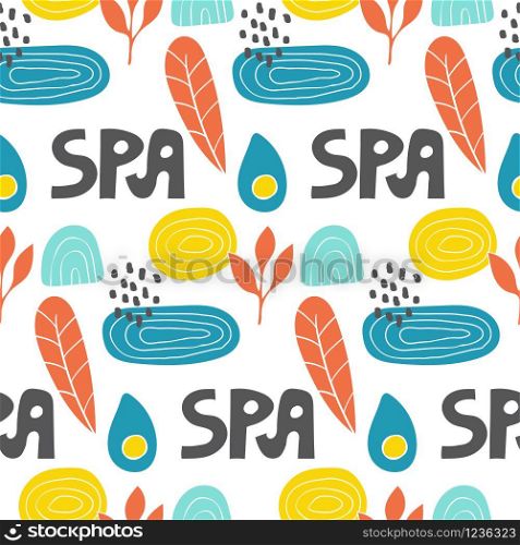 Vector Abstract Spa Salon Background