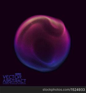Vector abstract sphere of particles, points array. Futuristic vector illustration. Technology digital splash or explosion of data points. Spherical waveform. Cyber UI or HUD element. Vector abstract sphere of particles, points array. Futuristic vector illustration. Technology digital splash or explosion of data points. Spherical waveform. Cyber UI or HUD element.