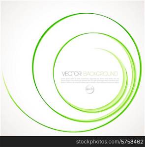 Vector Abstract spiral background. Template brochure design