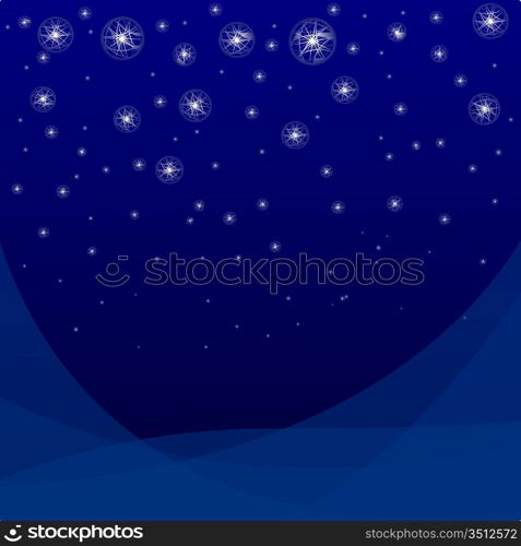 Vector abstract star background