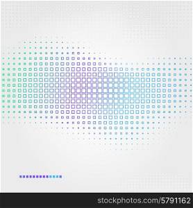 Vector Abstract technology background Color Halftone pattern . Abstract technology background