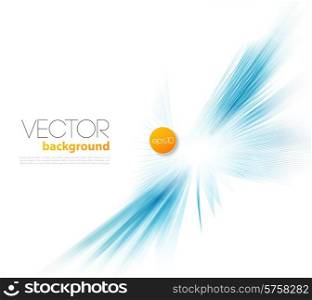Vector Abstract template background brochure design blue line