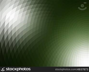 vector abstract tiles. Vector illusion of radial blur effect. Abstract optical illusion. Abstract background with mosaic tiles. Illusion of gradient effect. Decorative pixel art with distortion.