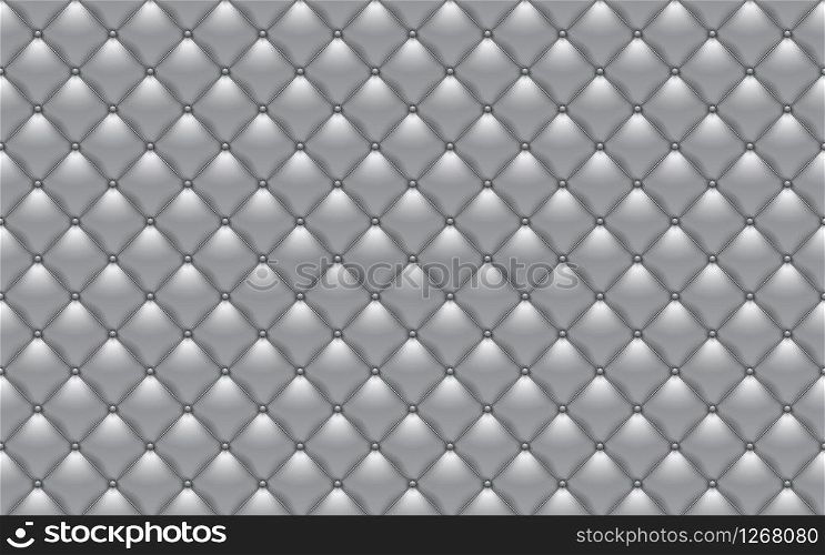 Vector abstract upholstery or Silver leather texture sofa background