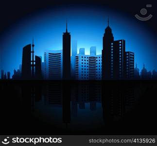 vector abstract urban background