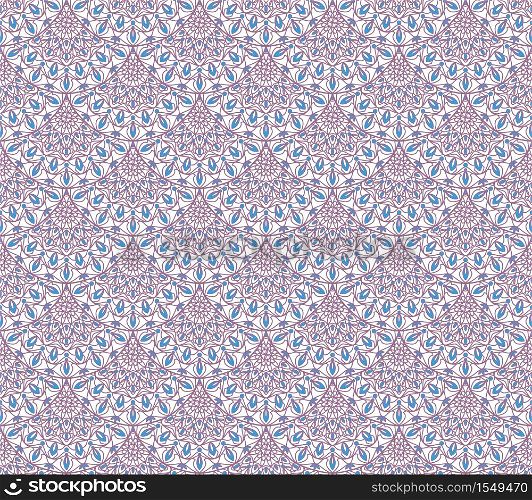 Vector abstract vintage hand drawn seamless pattern. Color background. Vector vintage hand drawn seamless pattern