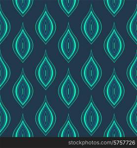 Vector Abstract vintage seamless background simple turquoise pattern. Vector Abstract vintage seamless background simple pattern