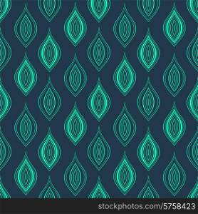 Vector Abstract vintage seamless background simple turquoise pattern. Vector Abstract vintage seamless background simple pattern