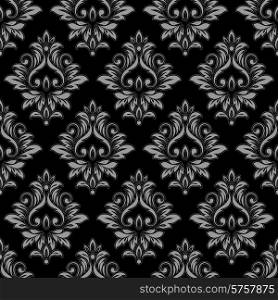 Vector Abstract vintage seamless damask pattern EPS 10
