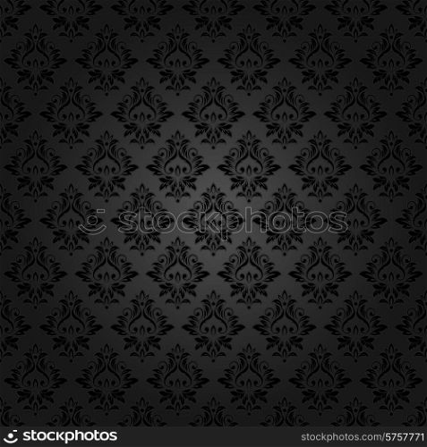 Vector Abstract vintage seamless damask pattern EPS 10. Abstract vintage seamless damask pattern
