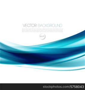 Vector Abstract wave template background brochure design