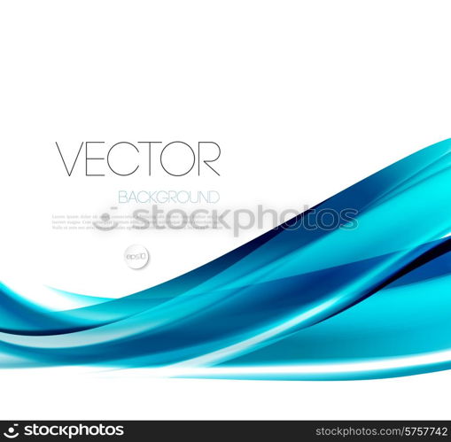 Vector Abstract wave template background brochure design. Abstract wave template background brochure design