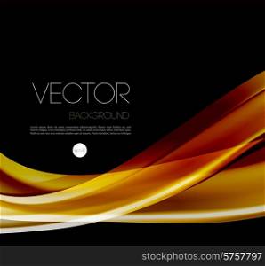 Vector Abstract wave template background brochure design. Abstract wave template background brochure design