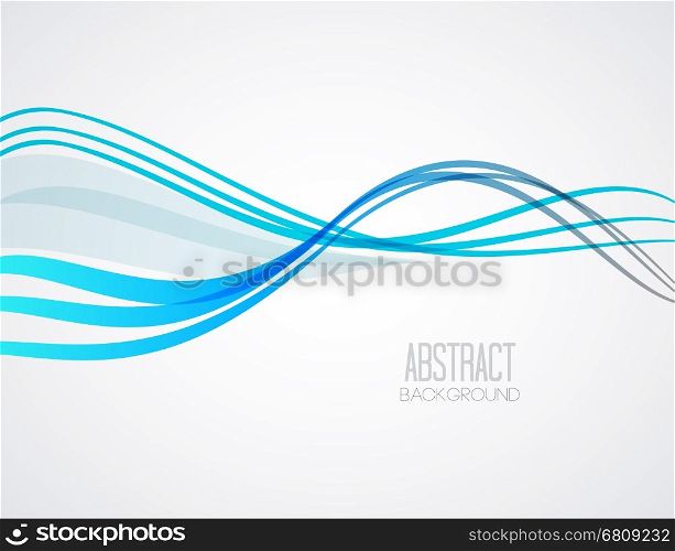 Vector abstract wave. Vector abstract wave background light background with place for text