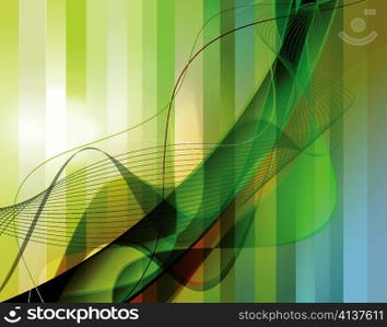 vector abstract waves background