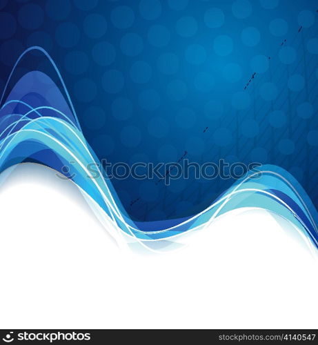 vector abstract waves background