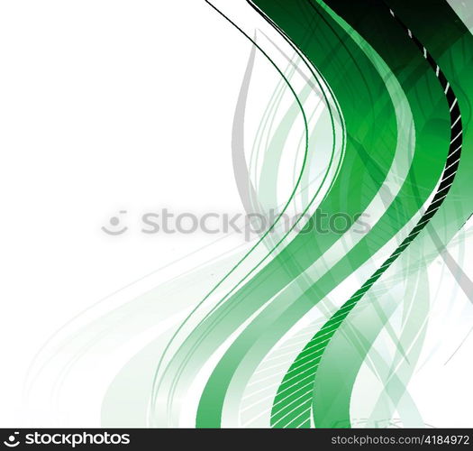 vector abstract waves background