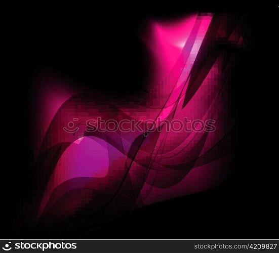 vector abstract waves background