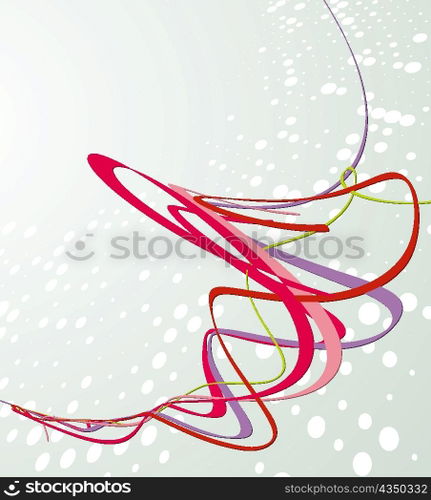 vector abstract waves background