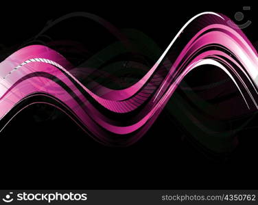 vector abstract waves background