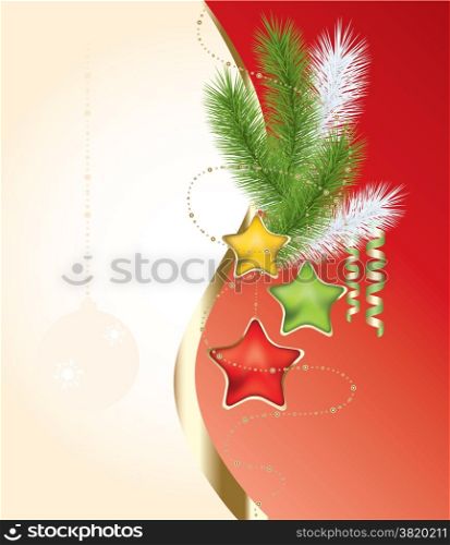 vector abstract xmas background