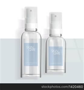 Vector Alcohol Hair Shimmer Fragrance Antibacterial Aroma Water Spray Bottle