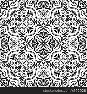 vector arabesque seamless pattern