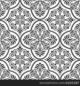 vector arabesque seamless pattern