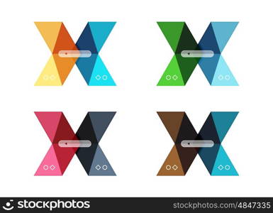 Vector arrow infographics business templates set. Backgrounds for workflow layout, diagram, number options or web design