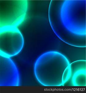 Vector astract background with bright circles. Blurred sparkles, bokeh.. Vector astract background with bright circles. Blurred sparkles,