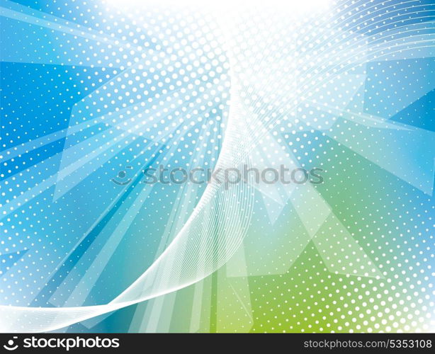 Vector awesome abstract blue backgrounds