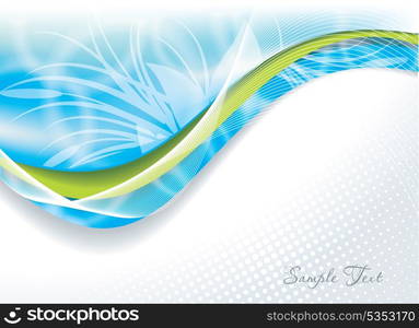 Vector awesome abstract blue backgrounds