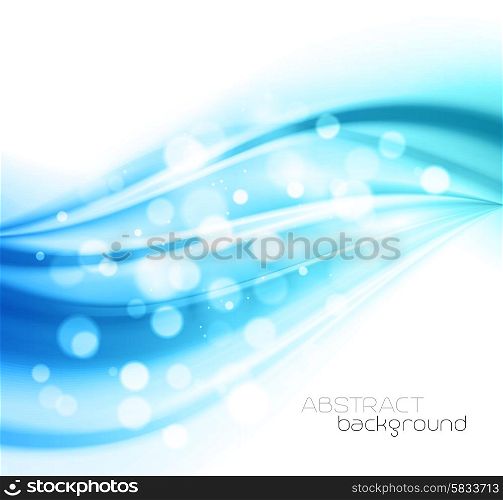 vector background. Beautiful Blue Satin. Drapery Background. Vector Illustration