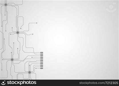 Vector background electronic circuits design.