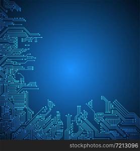 Vector background electronic circuits design.