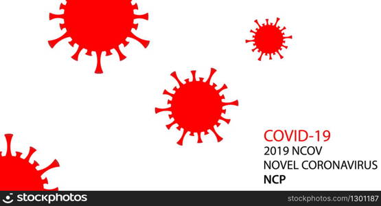 vector background for viral spread of coronavirus bacteria