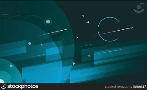 vector background geometric abstract art colorful