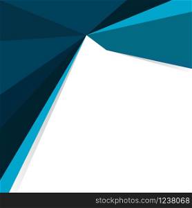 vector background image on crystal theme with shades of blue