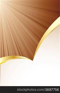 ""Vector background in brown color; clip-art""